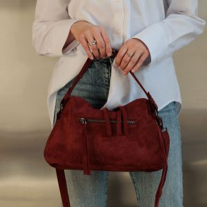 Сумочка «Бохо» натуральна замша